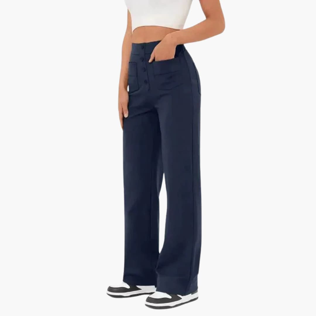 Megan | Comfy Elastic Trousers