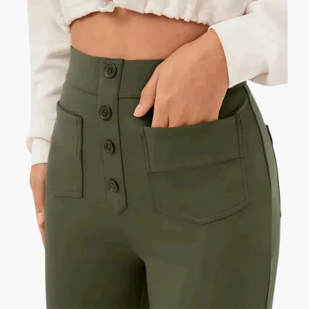 Megan | Comfy Elastic Trousers