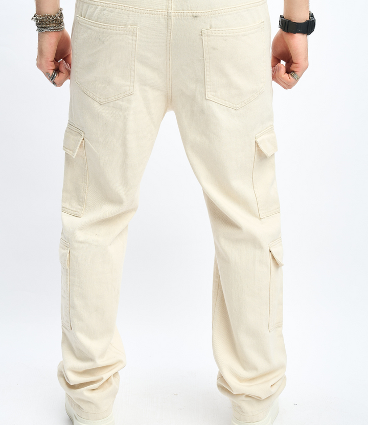 Jason | Cargo Trousers Beige