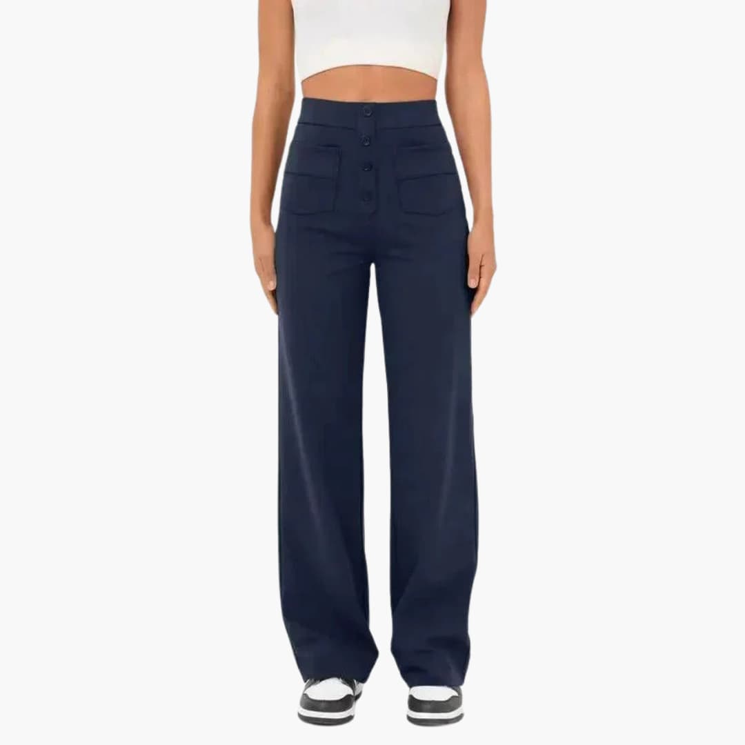 Megan | Comfy Elastic Trousers