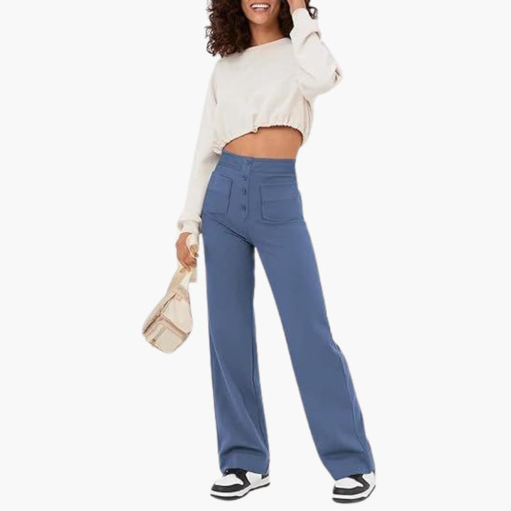 Megan | Comfy Elastic Trousers