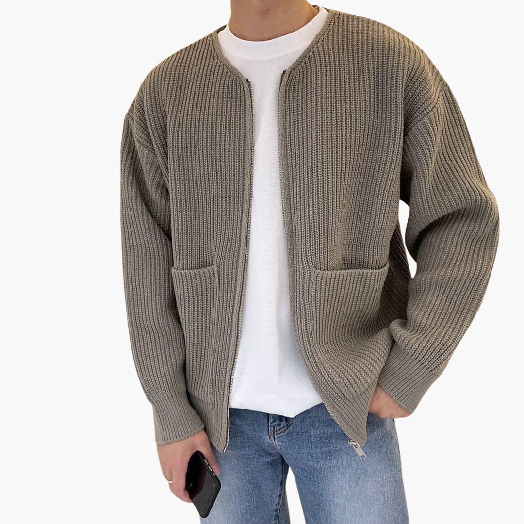 Daniel | Trendy Knit Cardigan