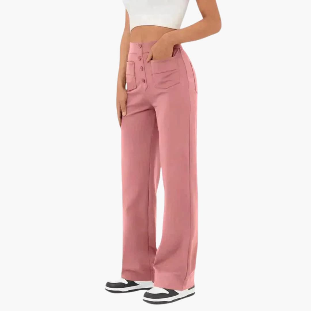 Megan | Comfy Elastic Trousers