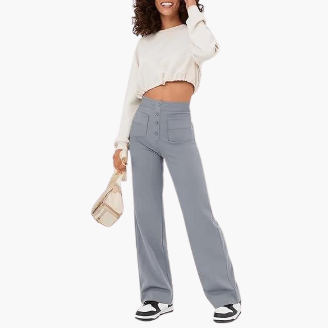 Megan | Comfy Elastic Trousers