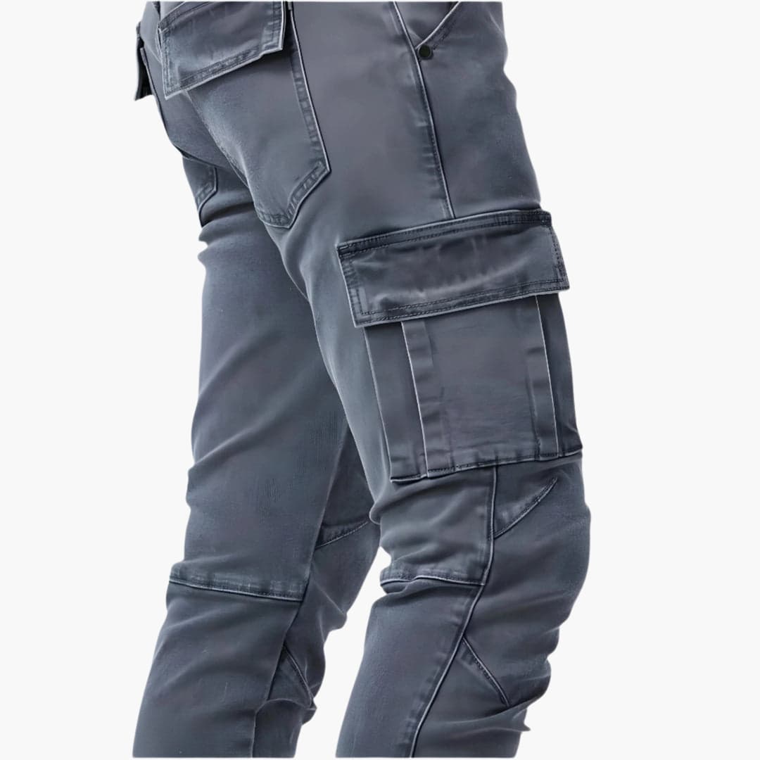 Samuel | Stretch Cargo Trousers