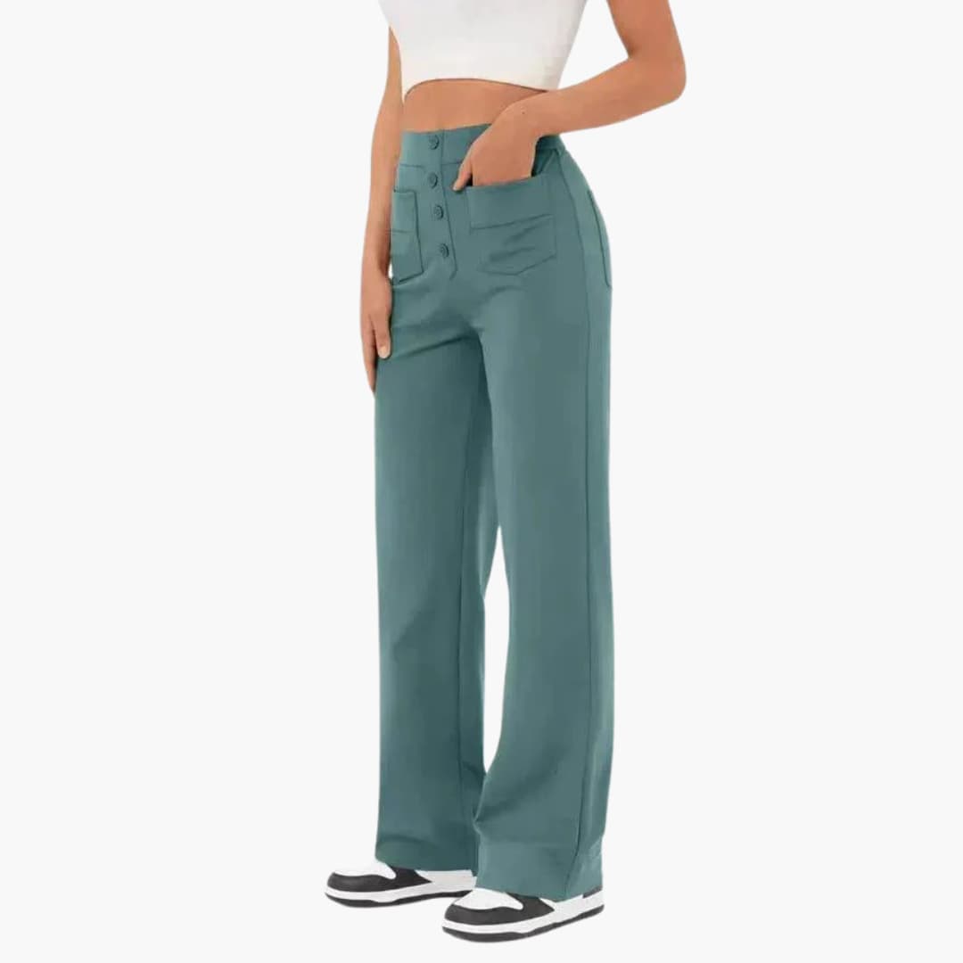 Megan | Comfy Elastic Trousers