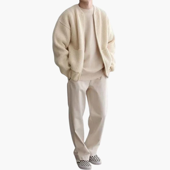 Daniel | Trendy Knit Cardigan