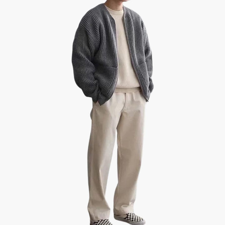 Daniel | Trendy Knit Cardigan