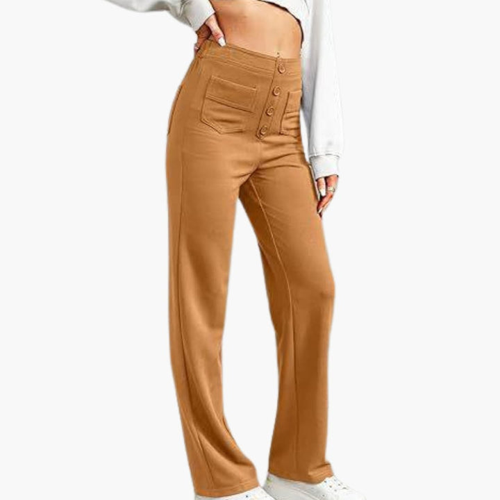 Megan | Comfy Elastic Trousers