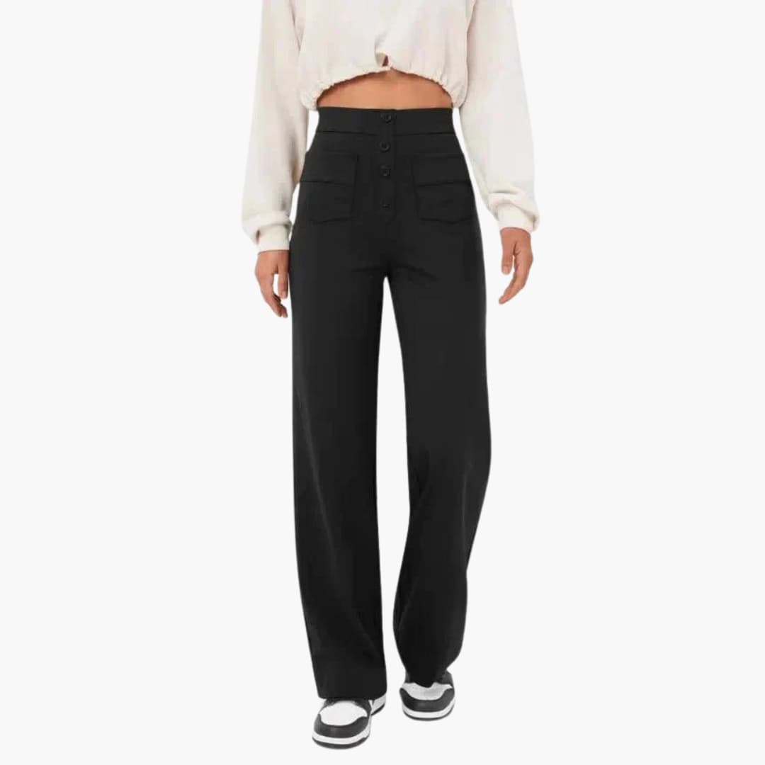 Megan | Comfy Elastic Trousers