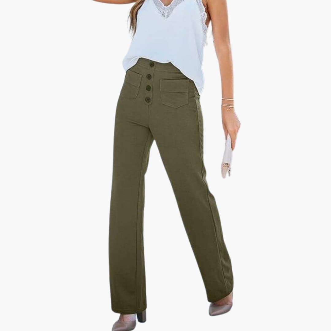 Megan | Comfy Elastic Trousers