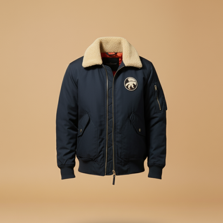 Men's Padded Bomber Jacket