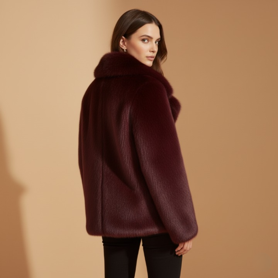 Women's Plush Bomber Jacket