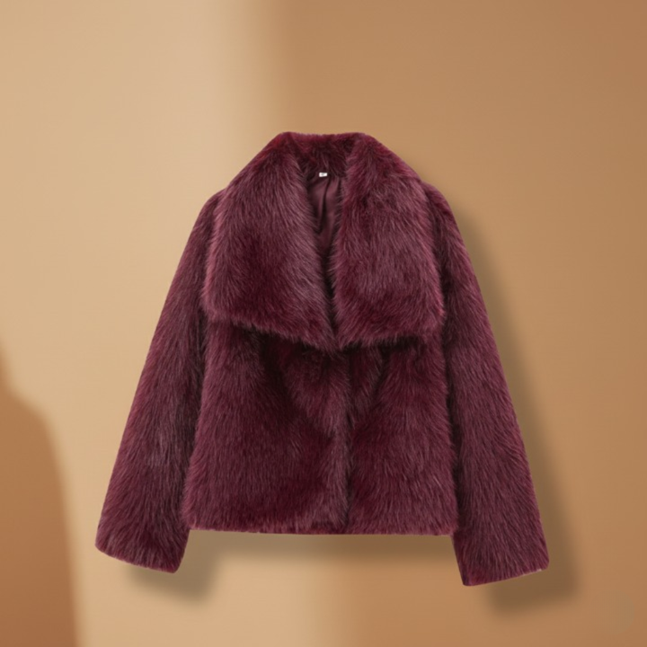 Women's Plush Bomber Jacket