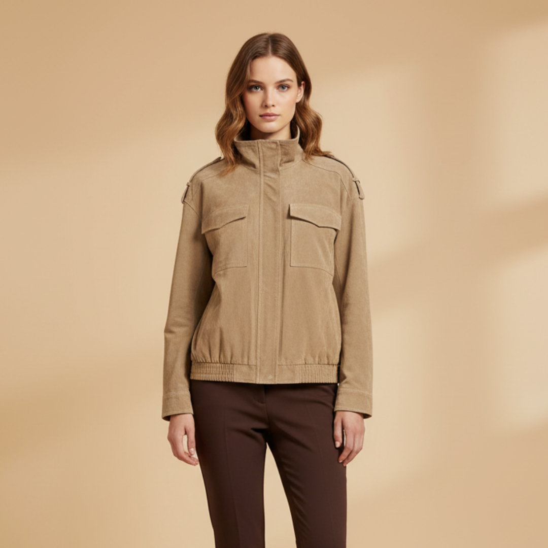 Women's Vintage Bomber Jacket