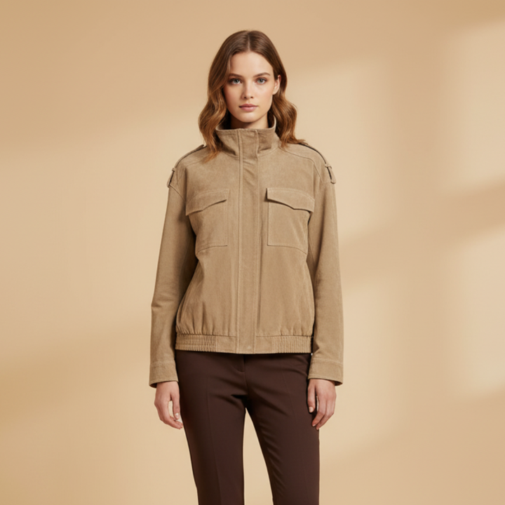 Women's Vintage Bomber Jacket