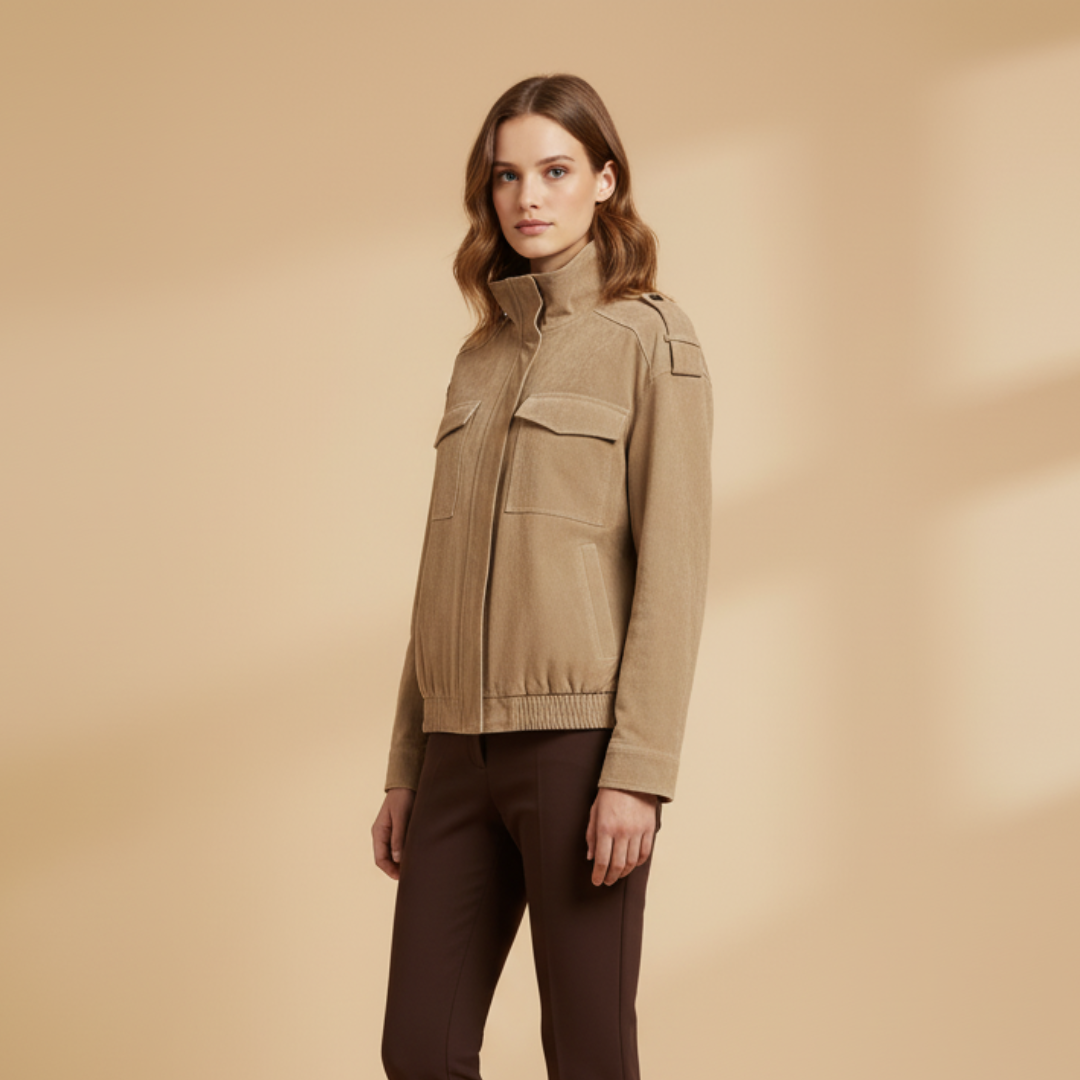 Women's Vintage Bomber Jacket