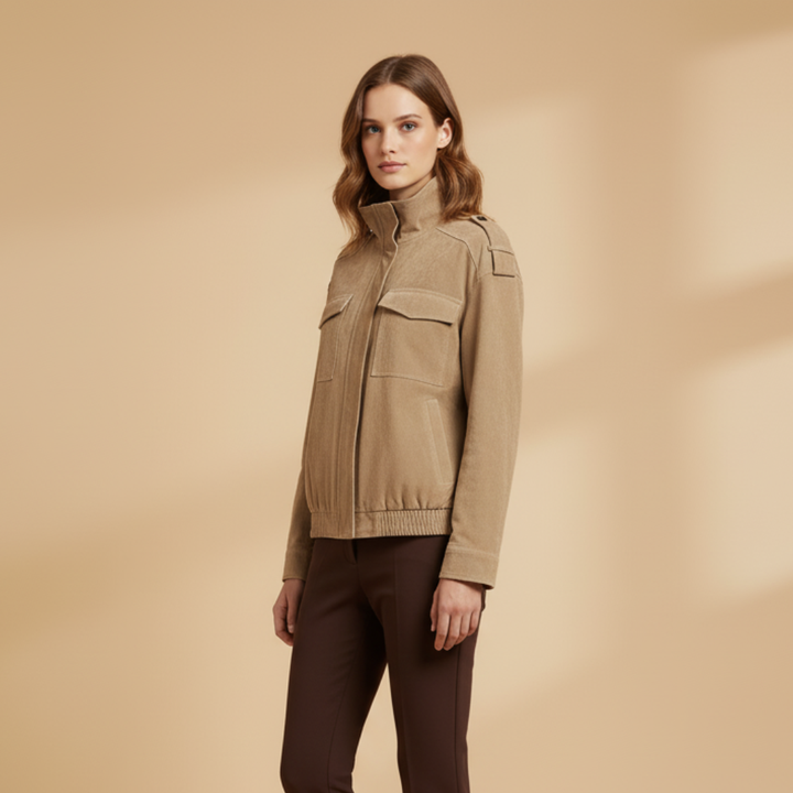 Women's Vintage Bomber Jacket