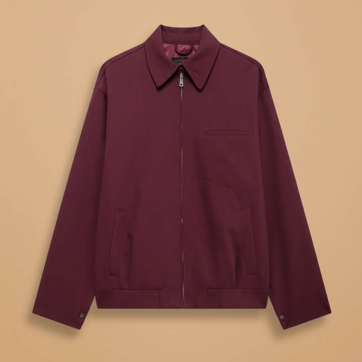 Women's Zipper Bomber Jacket